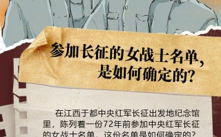 长征故事｜参加长征的女战士名单，是如何确定的？